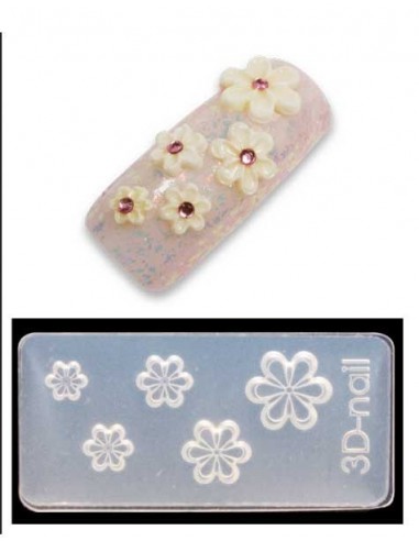 00-SINA MANUC MOULE-3D DECOR ACRYLIC FLEURS-2 TF-P