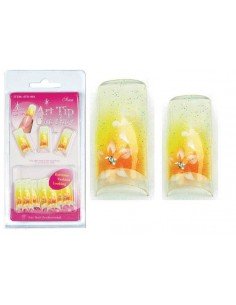 00-SINA FX ONG OVERLAY-TIPx20 BLEU JAUNE FLEURTF-P