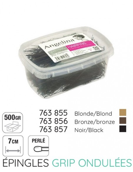 PINCES ONDULEES KIFIX NOIRES (70mm)