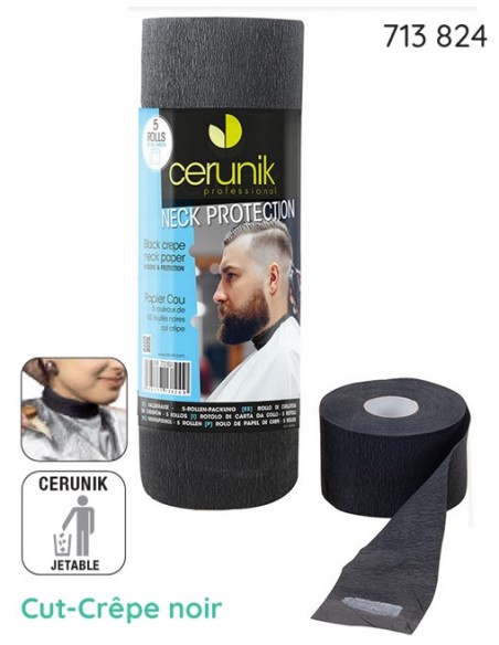 ROULEAUX PAPIER CREPE NOIR