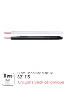 CRAYON STICK-MANUCURE TETE CERAMIQUE