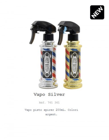 VAPO PISTO SPIRER 200ML SILVER                   P