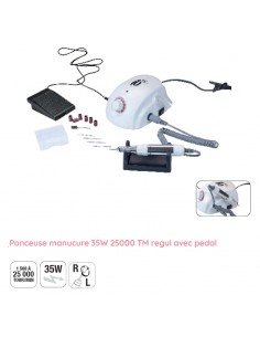 PONCEUSE MANUCURE 35 W + PEDALE