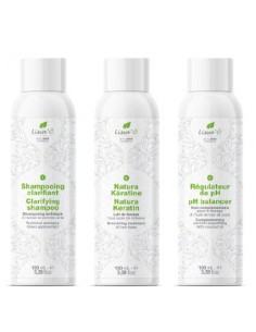 LISSA'O KIT LISSAGE 3x100ML CLARIF+LISS+SHAMP    P