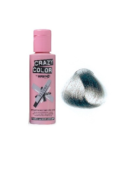 CRAZY COLOR 100ml SILVER ARGENT               TF-P