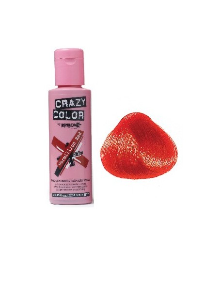 Coloration Crazy Color Vermillion Red N° 040 Flac.100ml