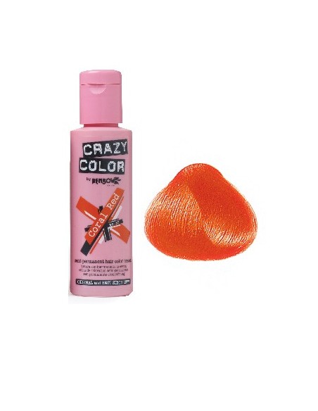 Coloration Crazy Color Coral red N° 057 Flac.100ml