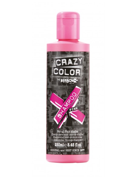 Shampooing CRAZY COLOR Réactivant PINK 250ml