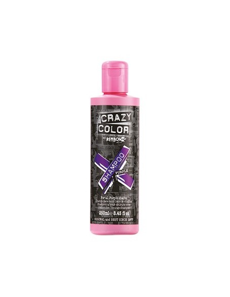 Shampooing CRAZY COLOR Réactivant PURPLE  250ml