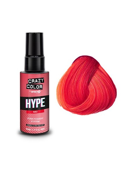 CRAZY COLOR PIGMENT 50ml ROUGE RED            TF-P