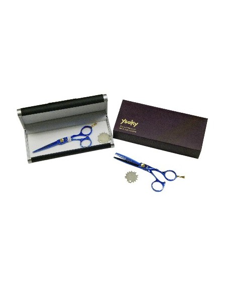 Ciseaux HOTYNIUM 16 BLUE ERGO 5.5 COUPE