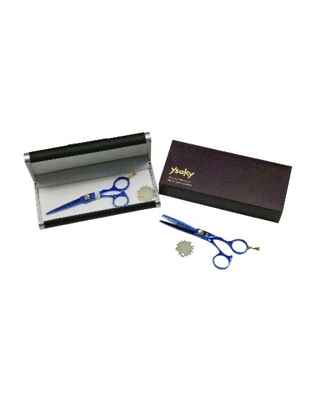 Ciseaux HOTYNIUM 16 BLUE ERGO 5.5 SCULPTEUR
