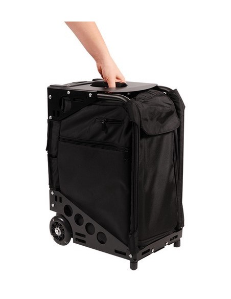 Seating case noire valise outil avec roulette