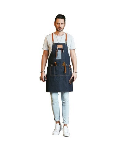 TABLIER JIMY SPECIAL TISSU JEAN TECHNIQ.COU-P    P