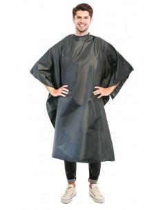 MAXI-CAPE CHANY NYLON  NOIR   125x135cm          P 2