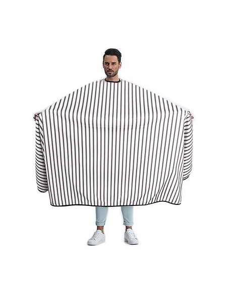 MAXI CAPE- RAYEE 5 CLIPS GRIS BARBER             P