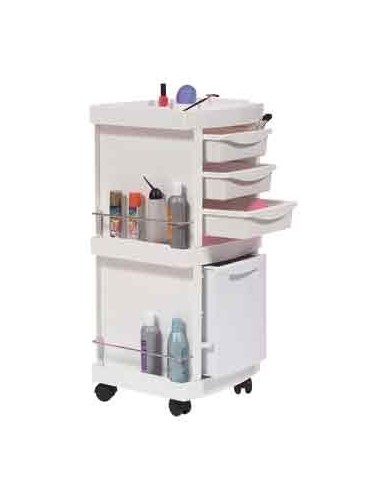 TABLE ESTHET INSTITUT 3 TIROIRS + BAC            P