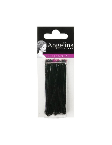 Pinces ondulées Kifix noir (7cm) x30