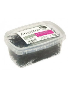 Epingles droites/perlées Kifix noir (4,5cm) 500gr 2