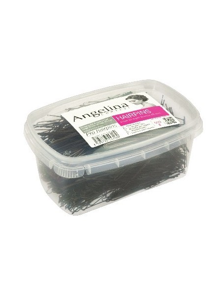 Epingles ondulées/perlées Kifix noir (4,5cm) 500gr