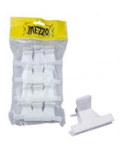 Pince Croco Cheveux Blanche Pm X12 Eco - 6 Cm 2