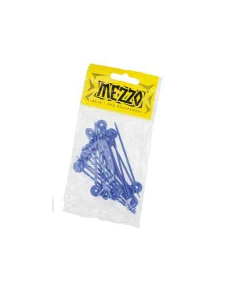 Pic Bigoudis Plastique Bleu 7 cm par 20 