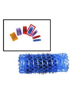 Rouleaux Tulle Brosse Teckno 25 mm Long X12 2