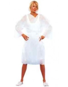 Peignoir Gm  Blanc X10 non Tissé 2