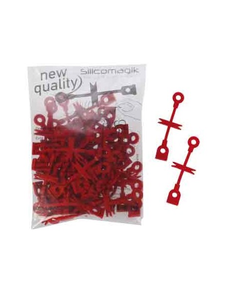 Languette Bigoudis Big Silicomagik X50 Tirettes