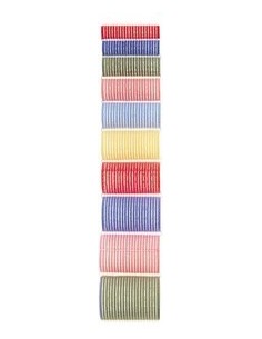 Rouleau velcro rouge (13mm) x12 2