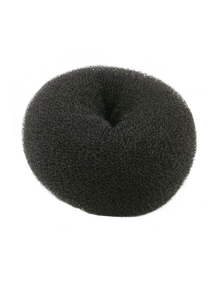 CREPON ECO CHIGNON POUF.14CM NOIR    H6       TF-P