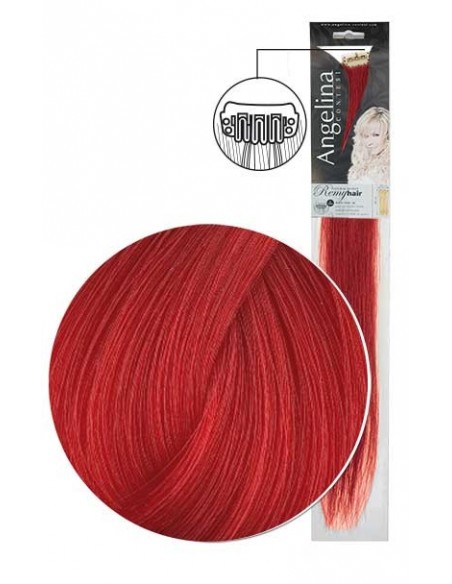 MECHEX AG-CT REMYHAIR 2 CLIPS ROUGE 7x45cm x1 TF-P