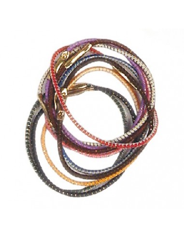 ELASTIC GAINE PM x10 PONY NAILS MULTICOL.35/40MM P