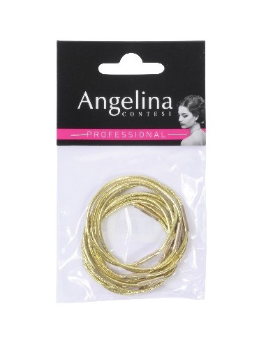 ELASTIC GAINE OR MM-45MM  x10 PONYTAILS OR       P