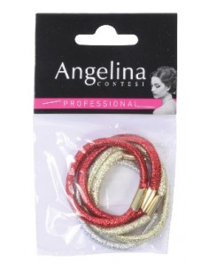 ELASTIC GAINE COLOR METALIC TGM 45MM x5 ANGELINA C