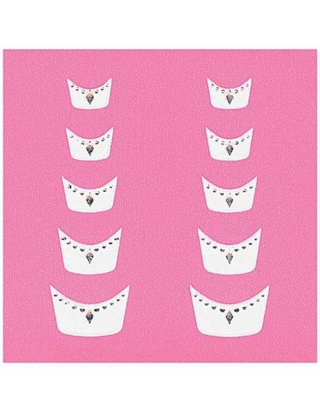 Décor ongles French X10 Perle  Xst-106 