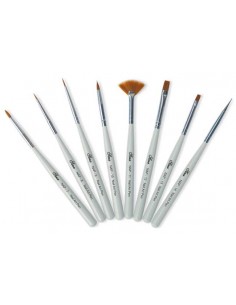 Kit 8 Pinceau Prof Nail-Art - SINA 2