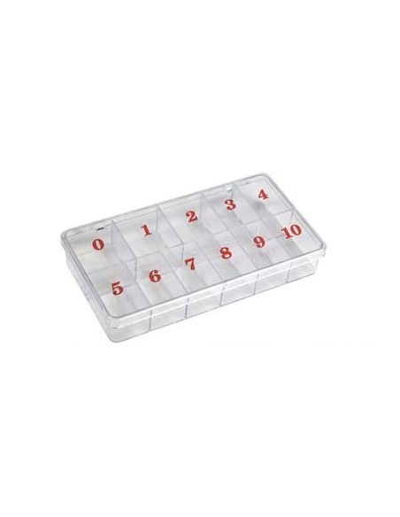 Boite de Rangement Capsules-Faux Ongles