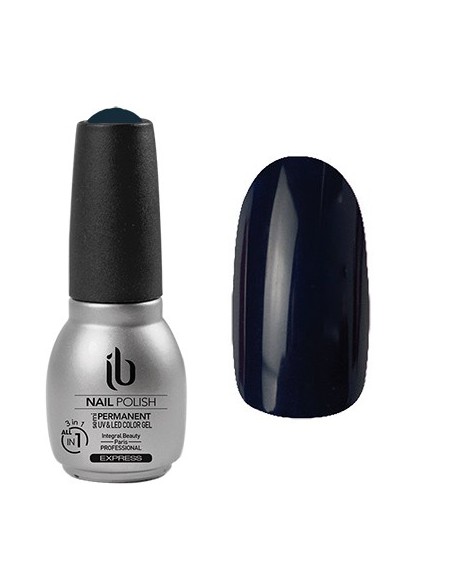 Vernis Semi-Permanent All-In-1 (14ml) Color Black Aloé - IB