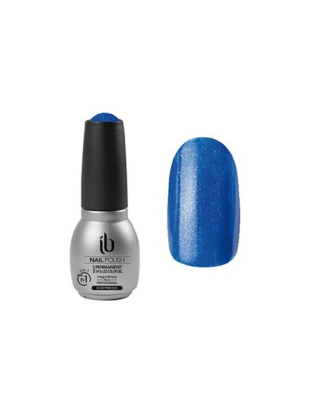 Vernis Semi-Permanent All-In-1 (14ml) Color Bleu Nacré - IB
