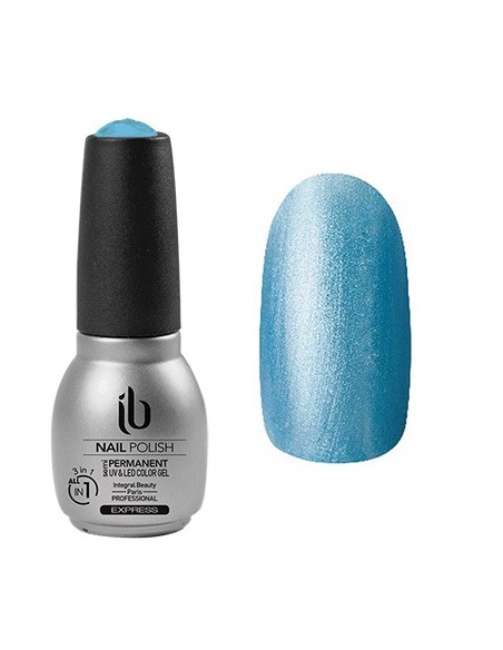 Vernis Semi-Permanent All-In-1 (14ml) Color Ciel Nacré - IB