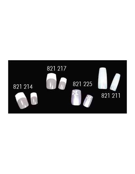Kit Faux Ongles Naturels   X40 Avec Colle