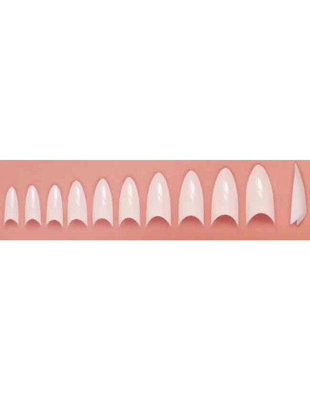 Faux Ongles Stiletto Naturel