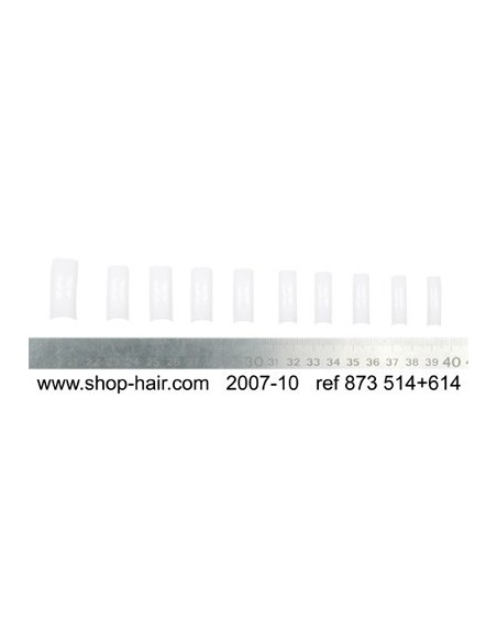 Faux Ongles Luna Blanc Sachet de 100 Assortis 