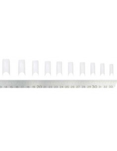 Faux Ongles Sacx100 Assortis Psychee Blanc - SINA 2