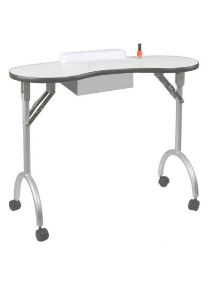 TABLE MANUCURE DIEGO AVEC TIROIR ET SAC          P