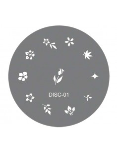 Stamp Tamponage Pochoir Disc-01 - SINA 2
