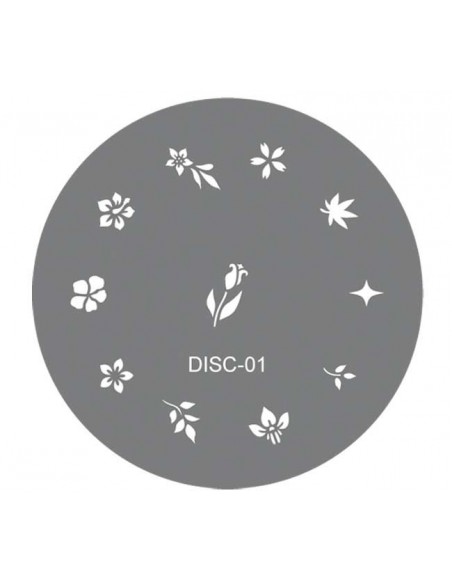 Stamp Tamponage Pochoir Disc-01 - SINA