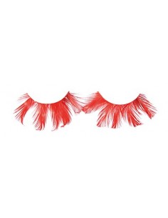 FX CILS CRAZY PLUME ROUGE  x2 AVEC COLLE      TF-P 2
