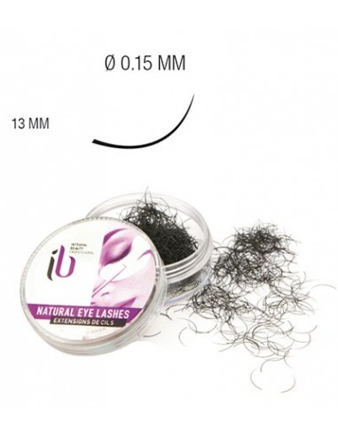 EXTENS.MONO FX CIL-C SOIE T-13MM D-0.15 BT-1GR  P